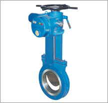 Motorised Knife Gate Valves