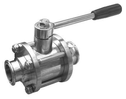 TC END 3 PC Ball Valves