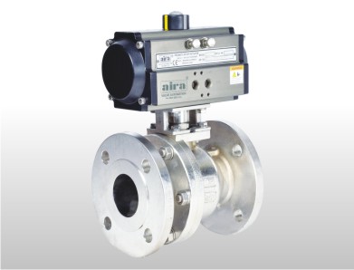 PNEUMATIC 2 PIECE DESIGN BALL VALVE